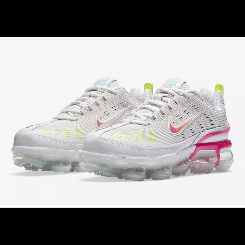 Nike Women's Air Vapormax 360 Shoes 'Volt Fire Pink' CQ4538-001 Size 6.5